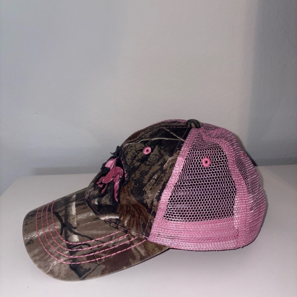 Camo Pink Duck Commander Hat - Picture 4 of 13